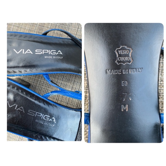 Via Spiga Pure Italian Leather Sandals - Picture 8 of 8